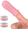 Cargar imagen en el visor de la galería, 360º Dog Fingerbrush Toothbrush - Ergonomic Design, Set of 2 - BestBuddyStore