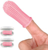 360º Dog Fingerbrush Toothbrush - Ergonomic Design, Set of 2 - BestBuddyStore