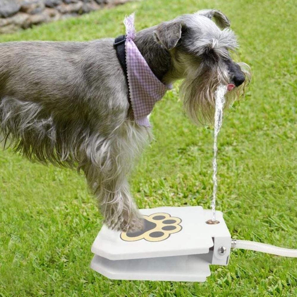 Dog Water Fountain Step-On Outdoor Sprinkler - BestBuddyStore