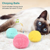 Load image into Gallery viewer, 3 Pack | Fluffy Interactive Cat Toy Balls - BestBuddyStore