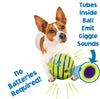 Wobble Giggle Ball - Interactive Dog Toy, Fun Giggle Sounds When Rolled or Shaken - BestBuddyStore