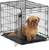 Single Door & Double Door Folding Metal Dog Crates | Fully Equipped - BestBuddyStore