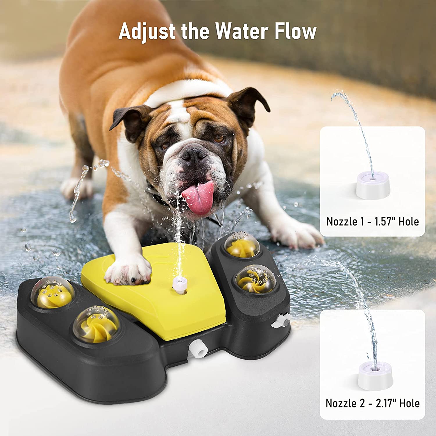 Automatic Dog Water Sprinkler Fountain - BestBuddyStore