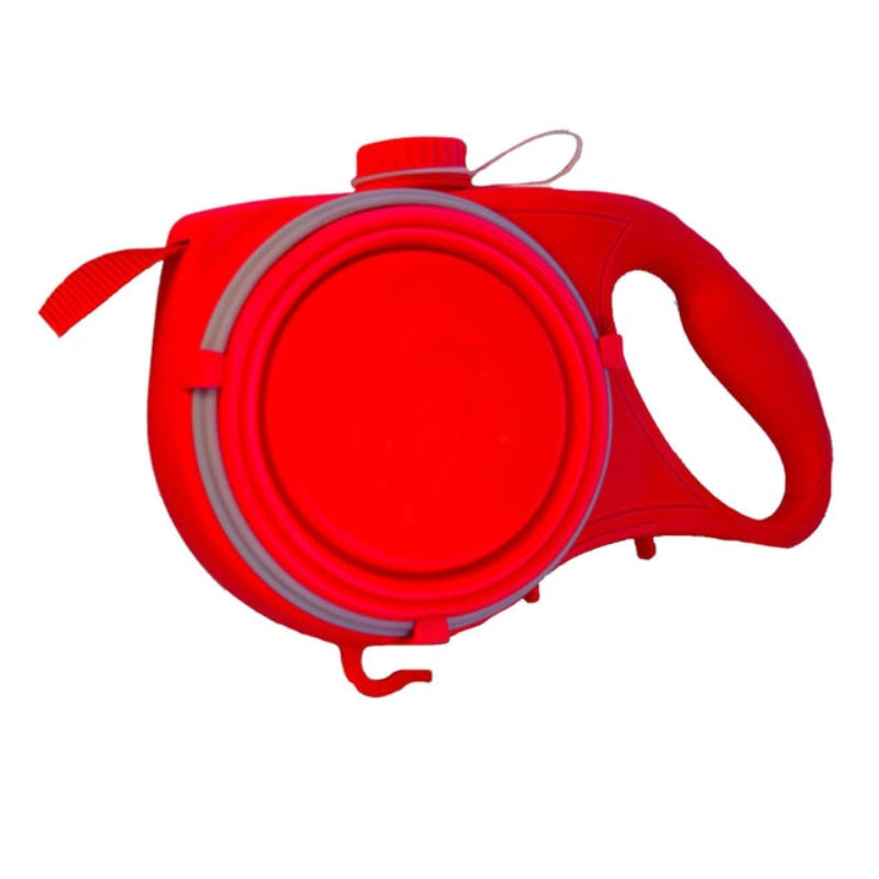 Automatic Retractable Durable Dog Leash With Water Bottle Bowl - Best Buddy Store