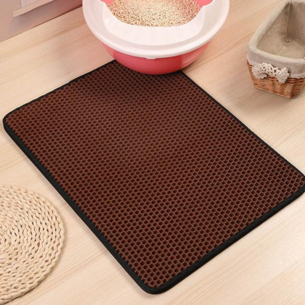 Cat Litter Mat Double Layer Litter Trapper Waterproof | Best Buddy
