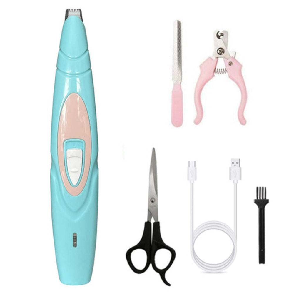 Dog Grooming Clipper Cordless Low Noise Electric Trimmer - BestBuddyStore