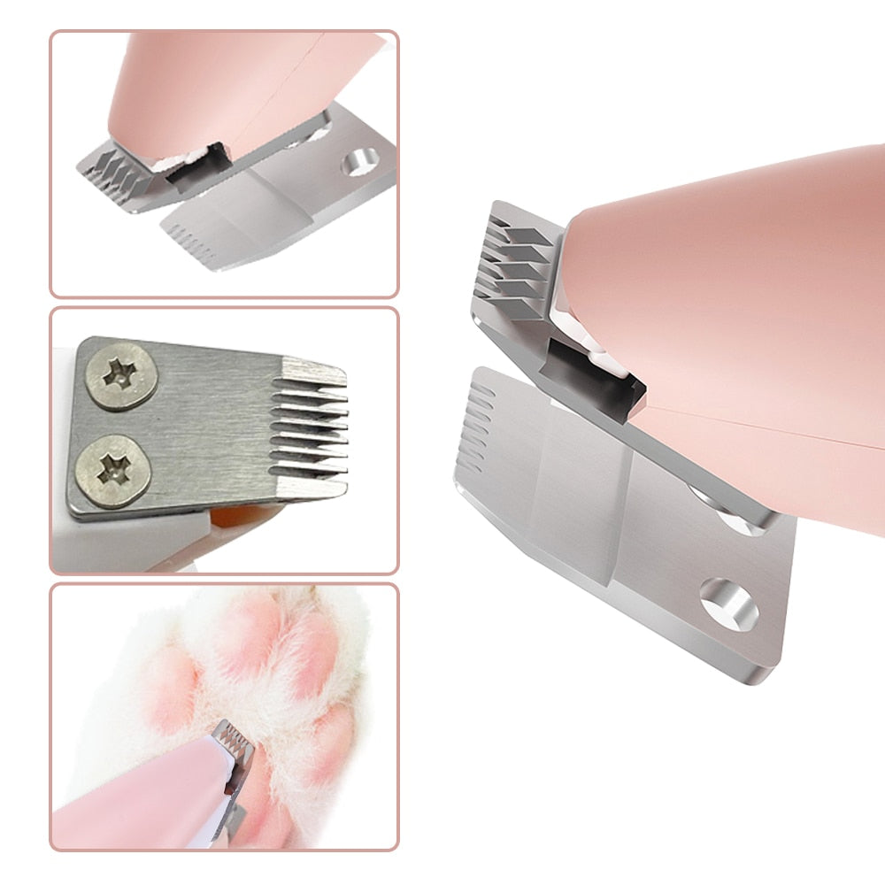 Dog Grooming Clipper Cordless Low Noise Electric Trimmer - BestBuddyStore