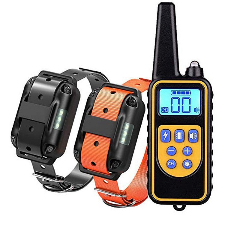 Electric Dog Training Collar Waterproof Rechargeable Remote Control - BestBuddyStore