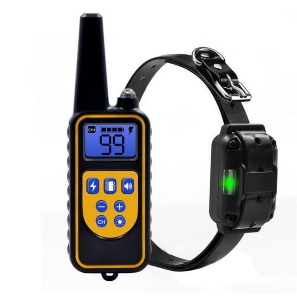 Electric Dog Training Collar Waterproof Rechargeable Remote Control - BestBuddyStore