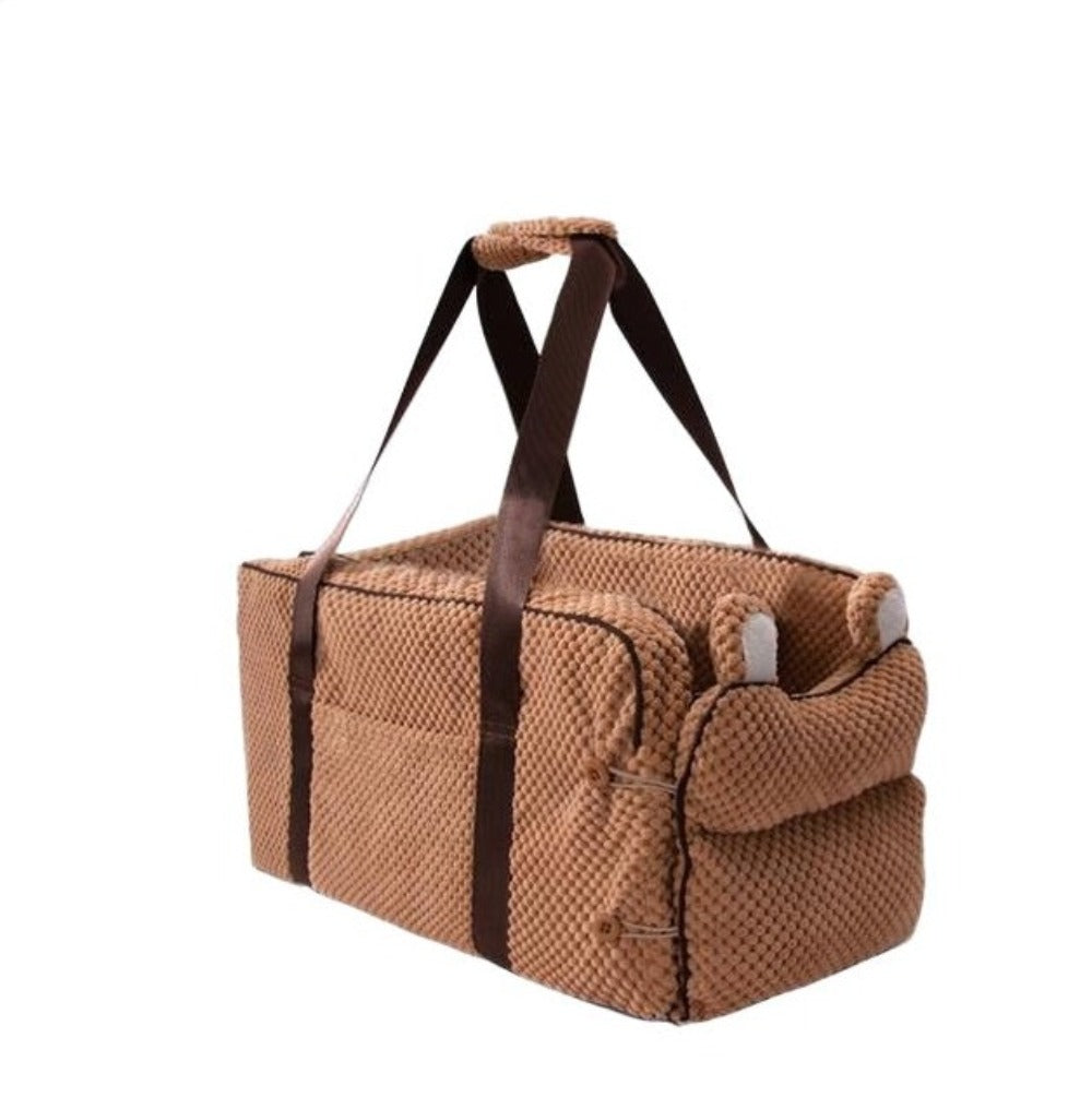 Foldable Safety Travel Dog Car Seat Carrier | BestBuddyStore