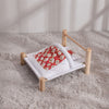 Heated Cat Bed Perch Cave Winter Wooden Sofa - BestBuddyStore
