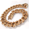 High-Quality Large Dog Gold Chain Collar | BestBuddyStore