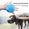 Pet Bathing Tool Comfortable Massager Shower Tool Cleaning Washing Bath Sprayers Dog Brush - BestBuddyStore