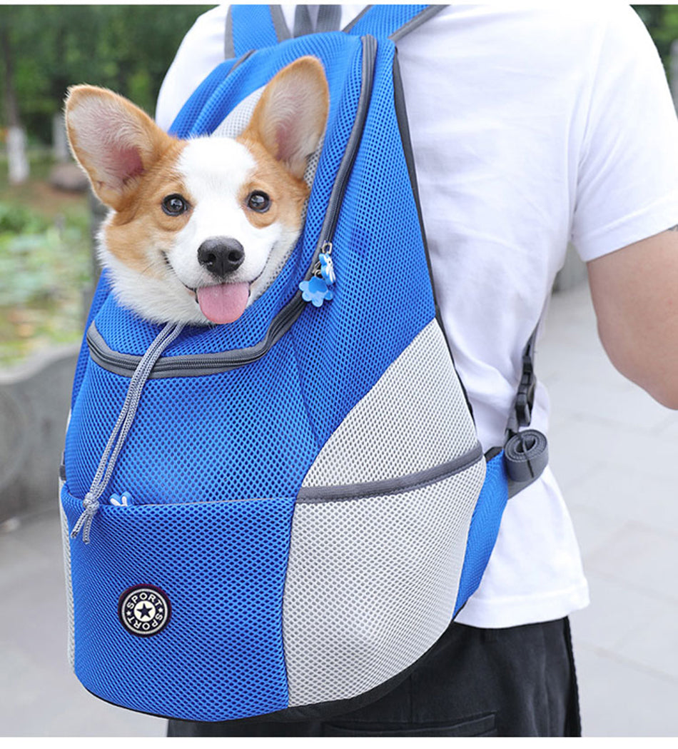 Mochila de viaje portátil Portador de perros para mascotas al aire libre 