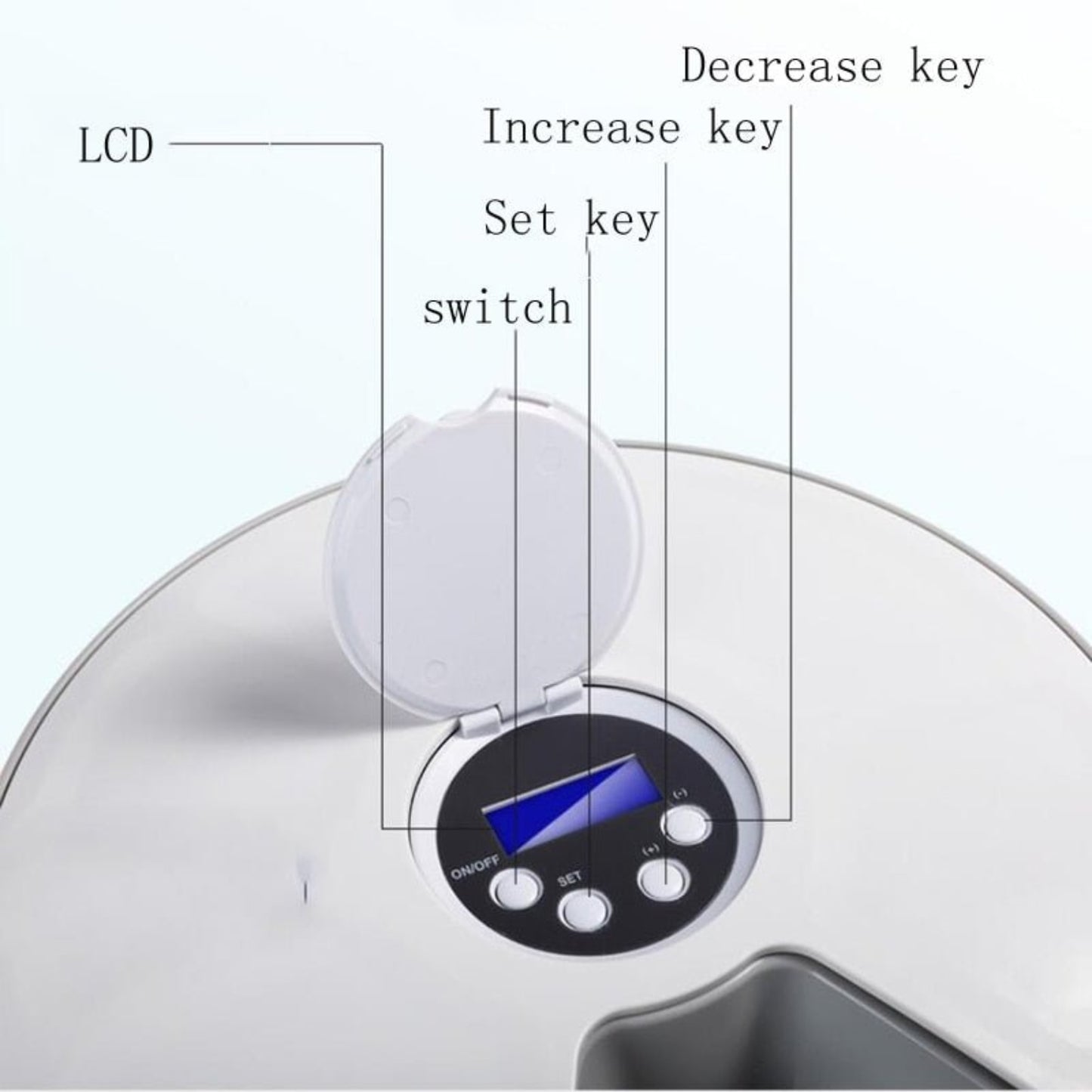 Automatic Feeder Dispenser With Voice Record Slow Feeder Dog Bowl - Best Buddy Store