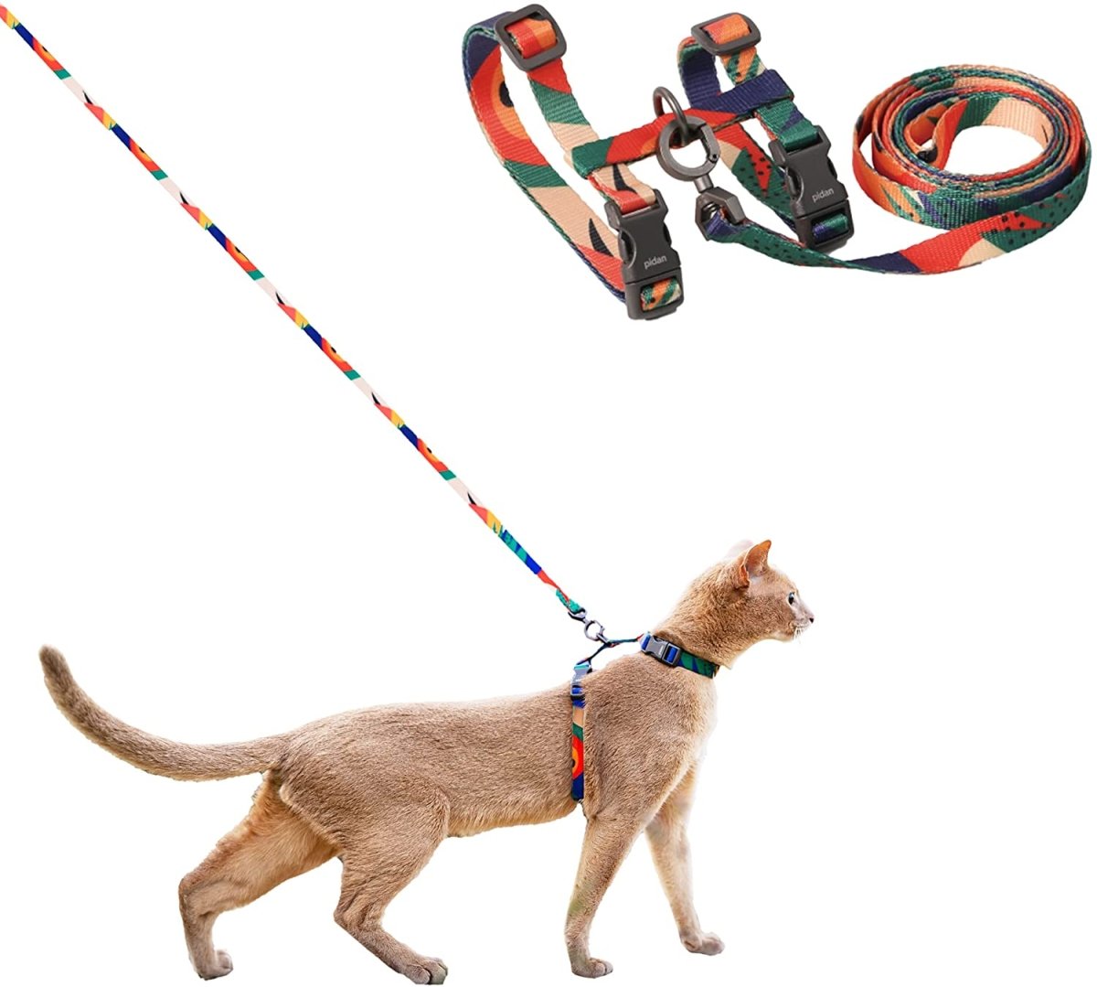 Cat Adjustable Harness and Leash Set for Large Small Cats - Best Buddy Store