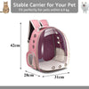 Cat Backpack Breathable Transport Travel dog carrier - Best Buddy Store