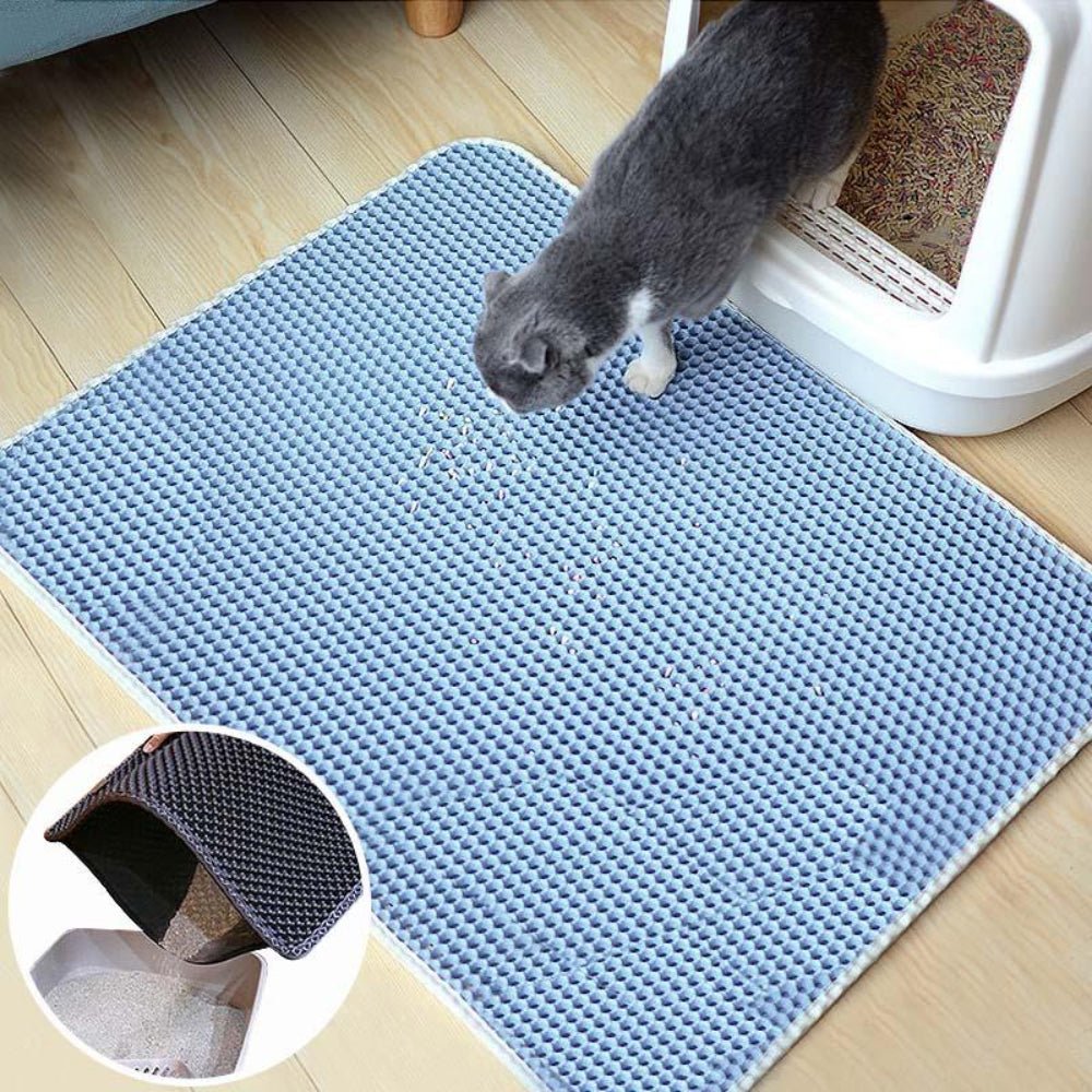 Cat Litter Mat Double Layer Litter Trapper Waterproof - Best Buddy Store