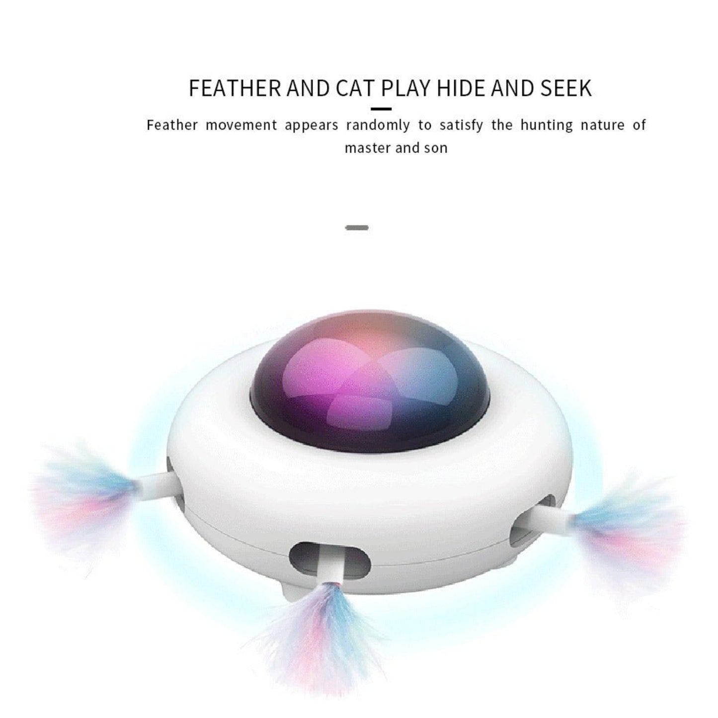 Cat UFO Interactive Teaser Toy - Best Buddy Store