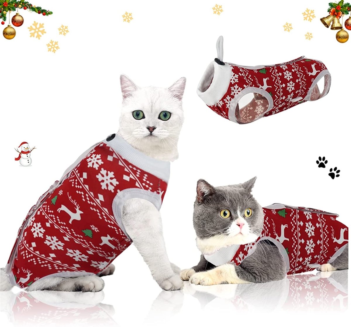 Cat Wound Surgery Recovery Suit - Best Buddy Store