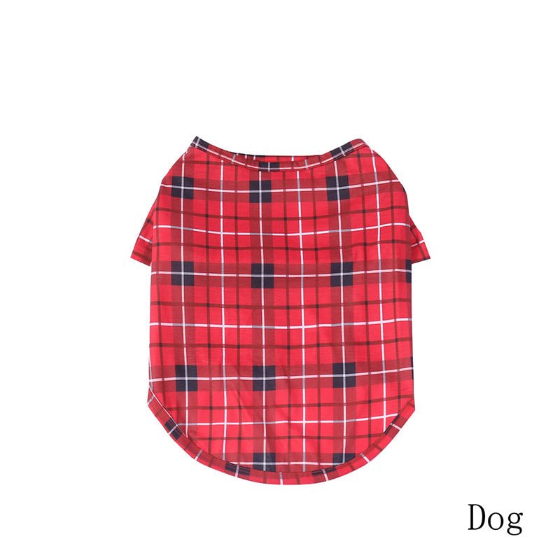 Christmas Matching Pajamas Plaid Cotton Family - Best Buddy Store
