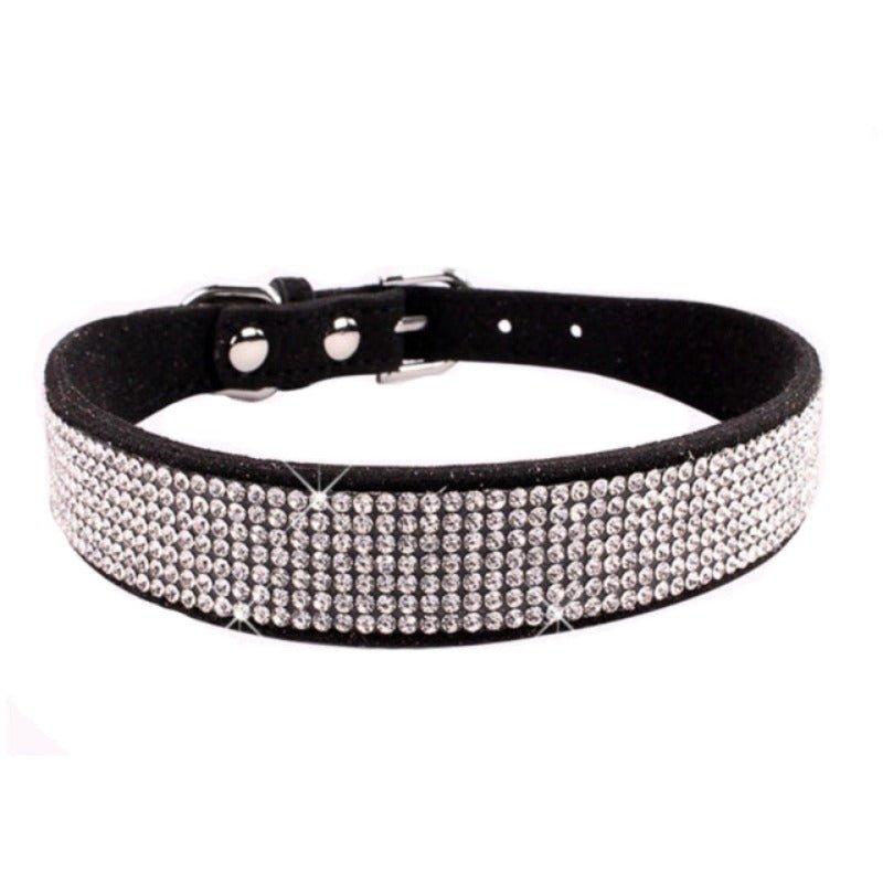 Crystal Rhinestone Reflective Dog Collar - Best Buddy Store