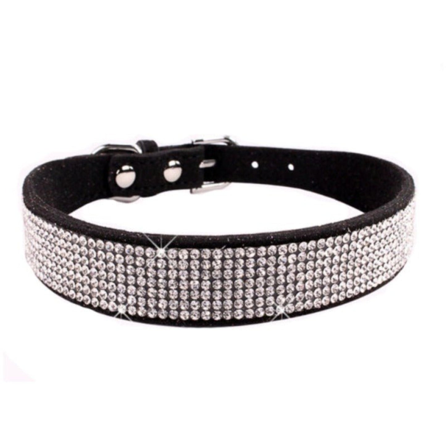 Crystal Rhinestone Reflective Dog Collar - Best Buddy Store