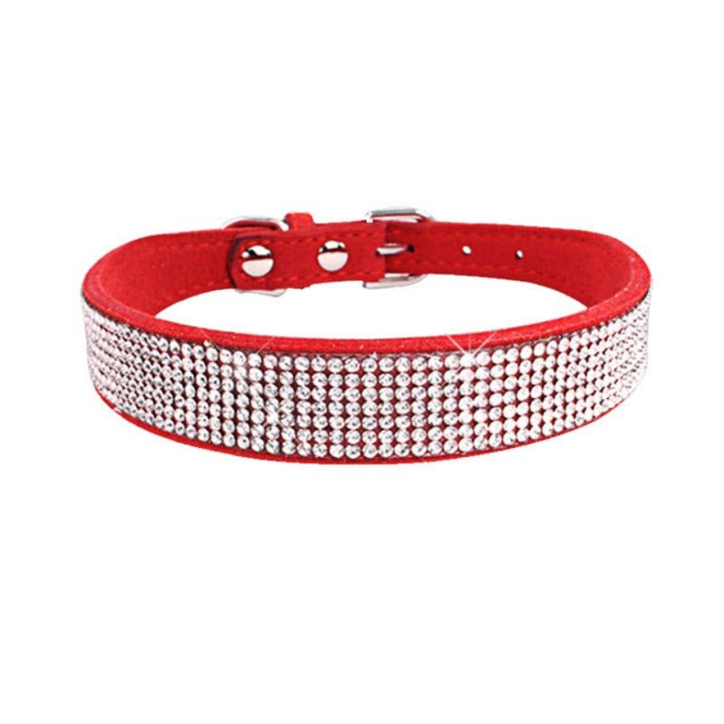 Crystal Rhinestone Reflective Dog Collar - Best Buddy Store