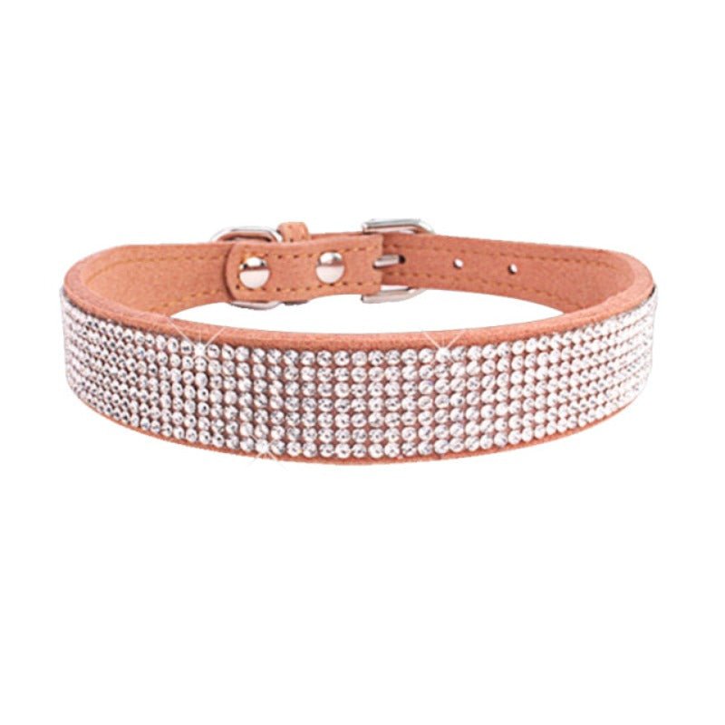 Crystal Rhinestone Reflective Dog Collar - Best Buddy Store