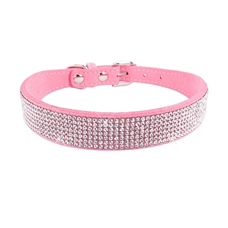 Crystal Rhinestone Reflective Dog Collar - Best Buddy Store