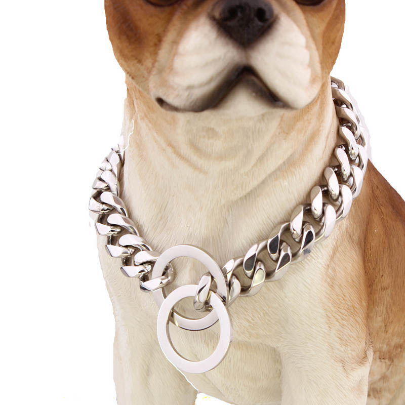Cuban Link Dog Gold Adjustable Chain Collar Thick 15mm - Best Buddy Store