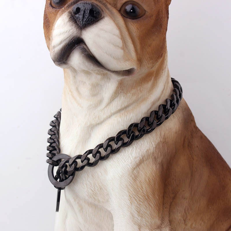 Cuban Link Dog Gold Adjustable Chain Collar Thick 15mm - Best Buddy Store