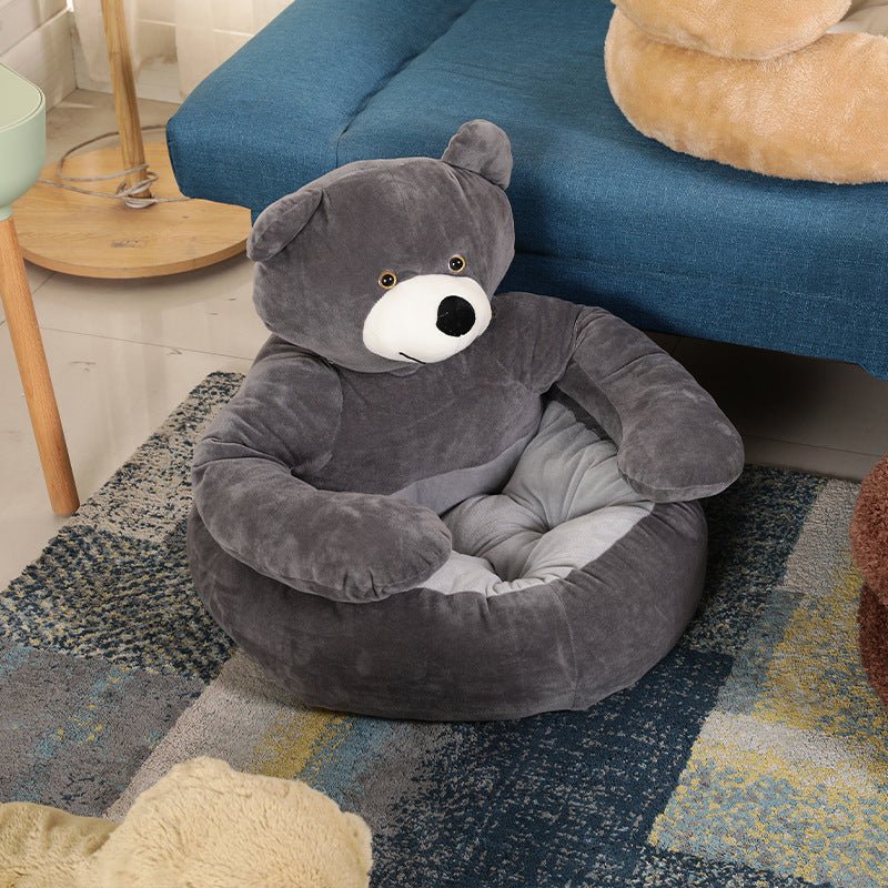 Bear Hug Cuddle Pet Bed - Ultra Cute Comfort Bed - Best Buddy Store