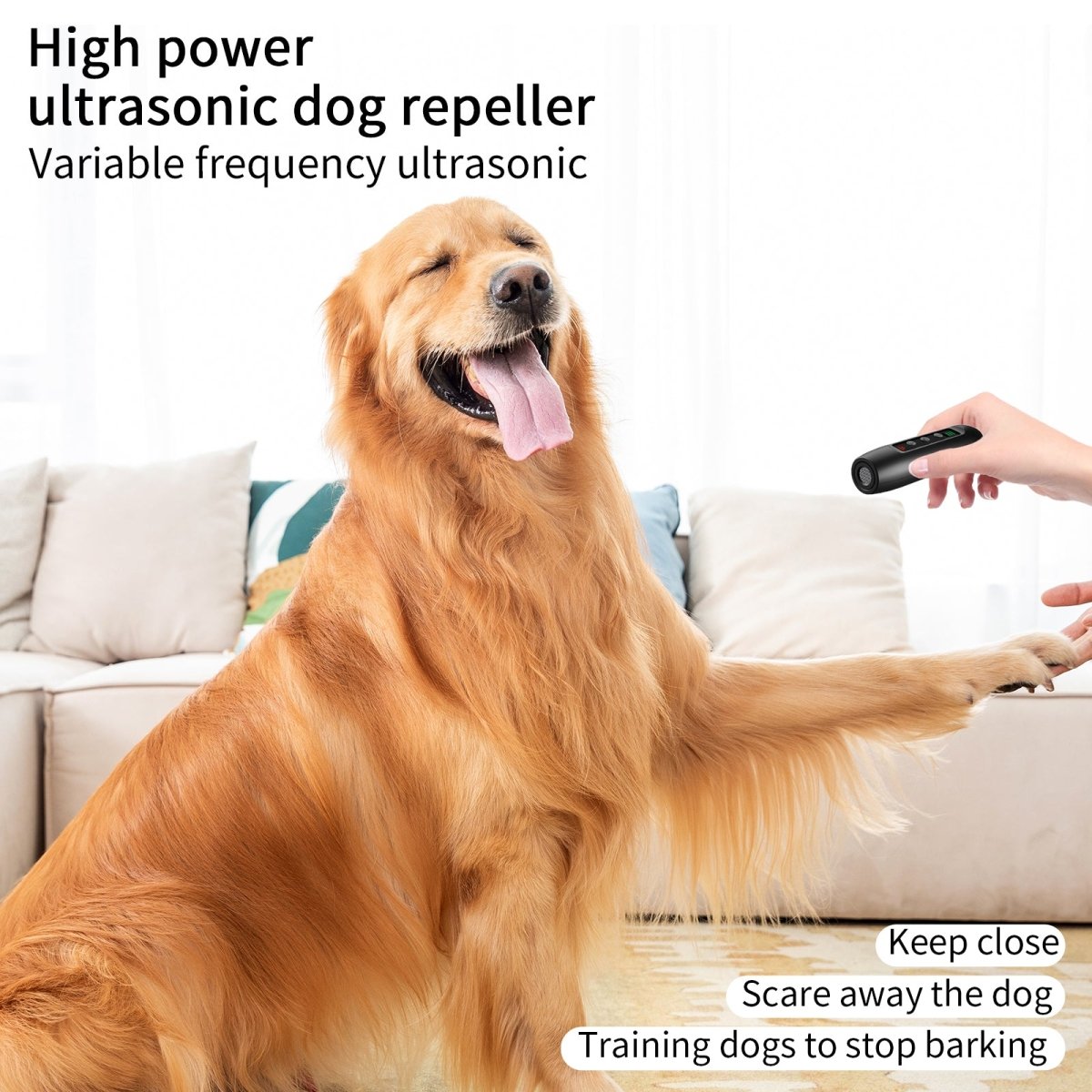 Dog Anti Barking Training Rechargeable Device 3 modes - Best Buddy Store