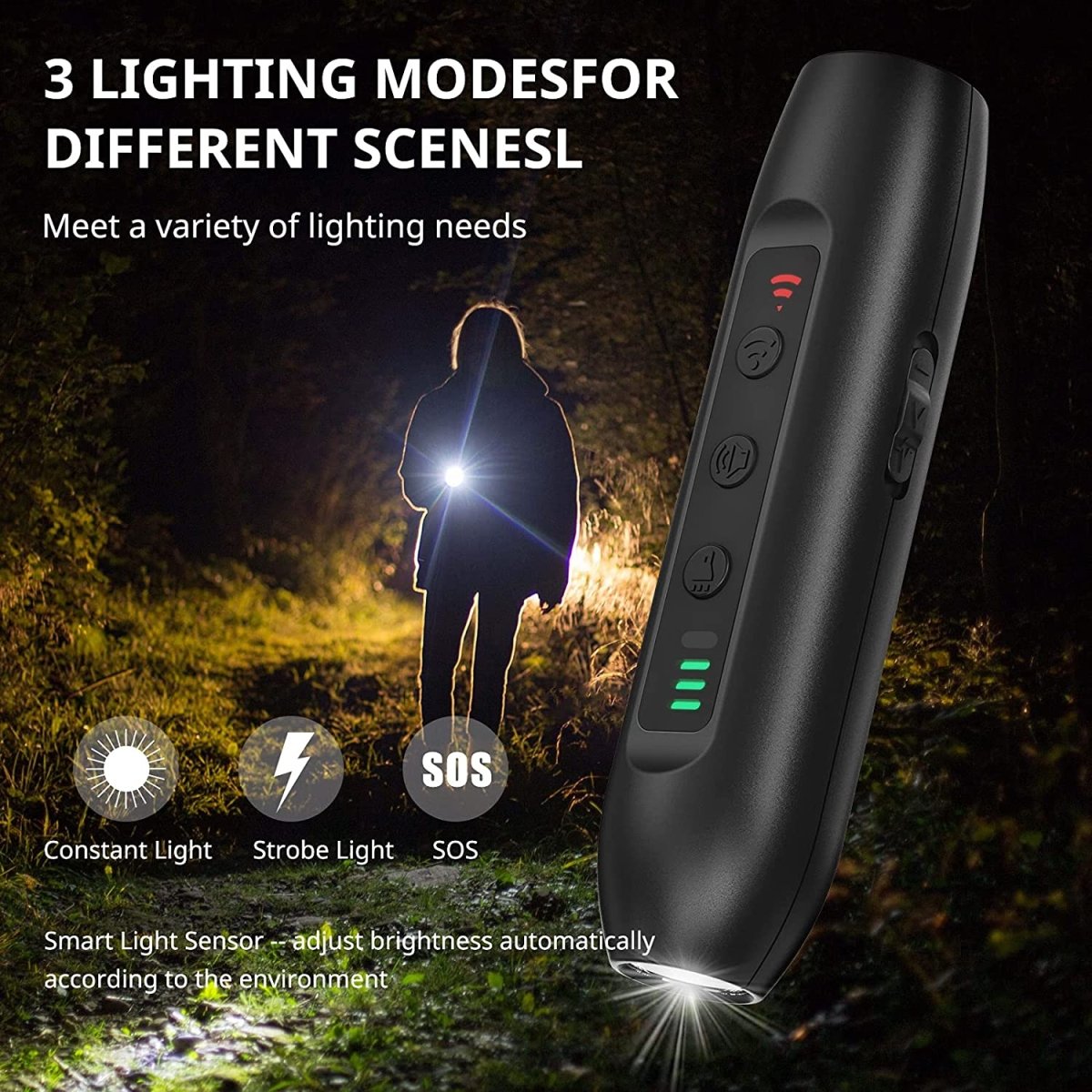 Dog Anti Barking Training Rechargeable Device 3 modes - Best Buddy Store