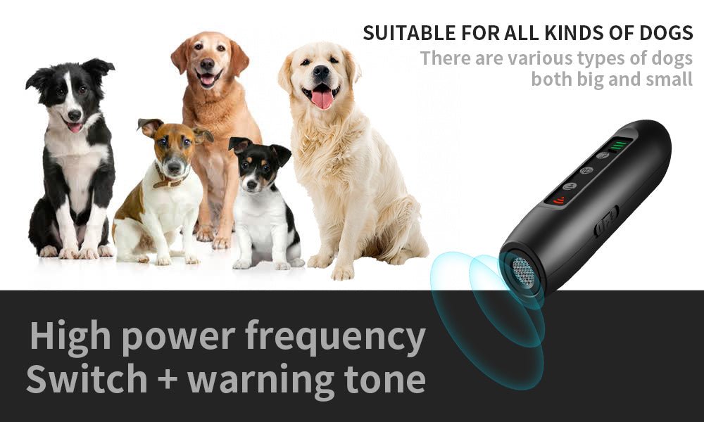Dog Anti Barking Training Rechargeable Device 3 modes - Best Buddy Store