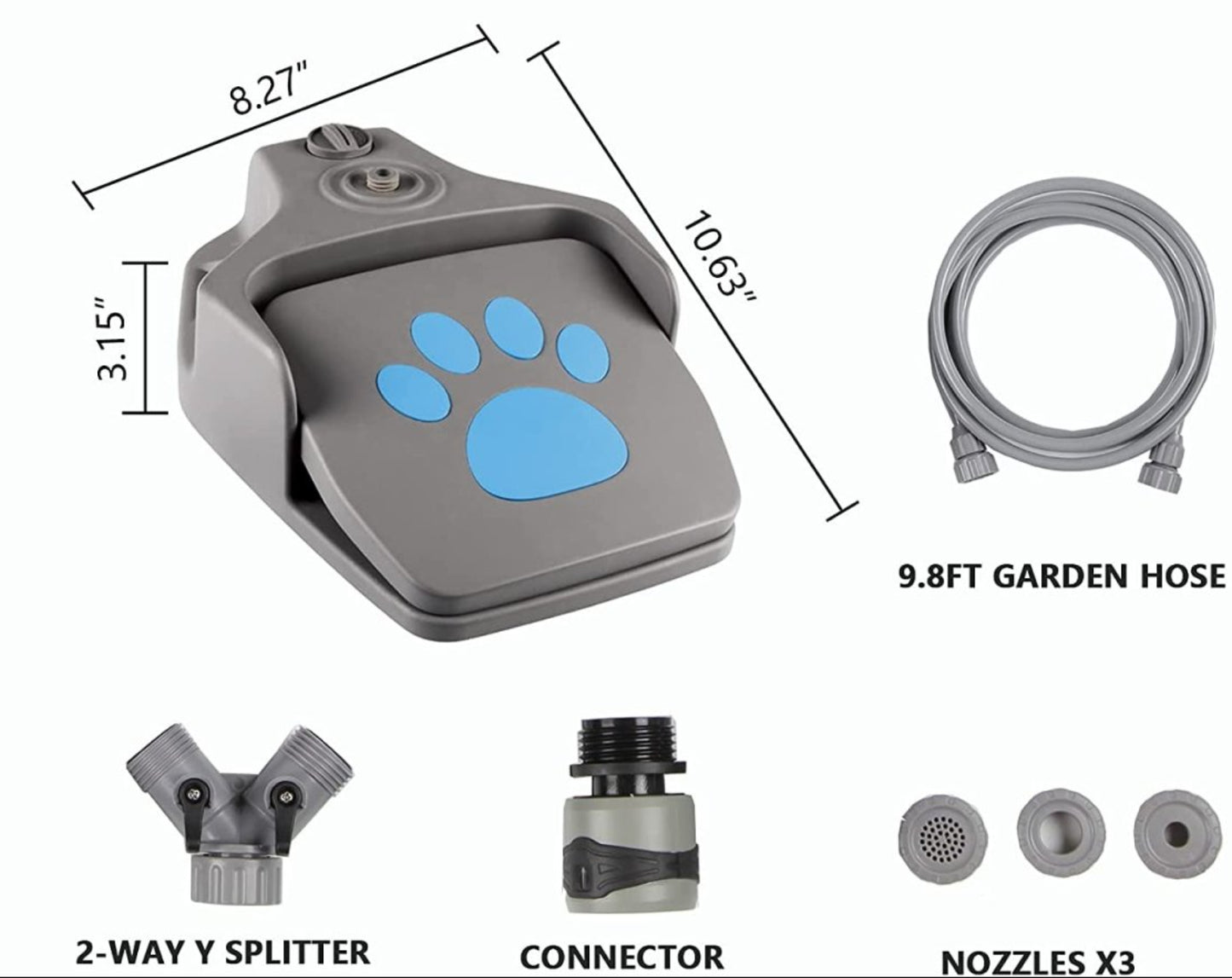 Dog Automatic Step On Water Fountain - Best Buddy Store