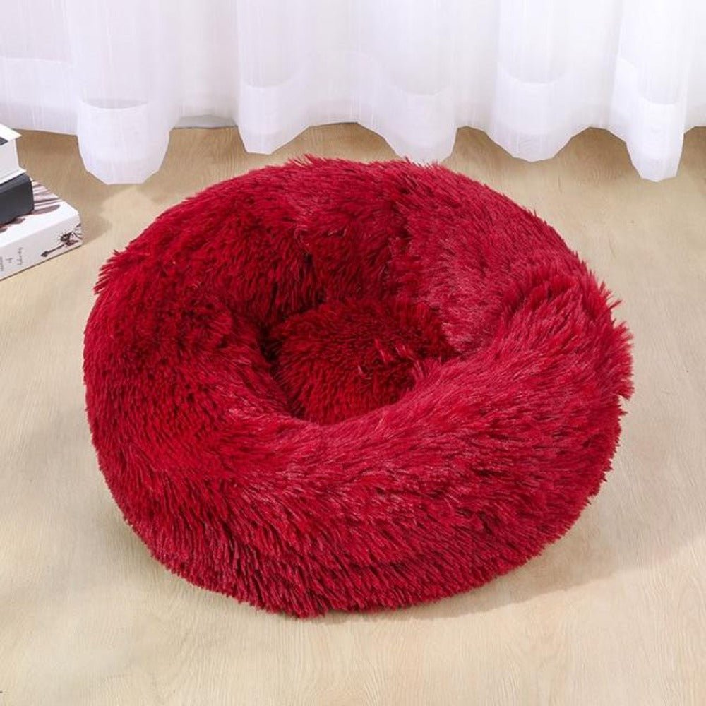 Dog Cat Soft Fluffy Calming Cushion Bed - Best Buddy Store