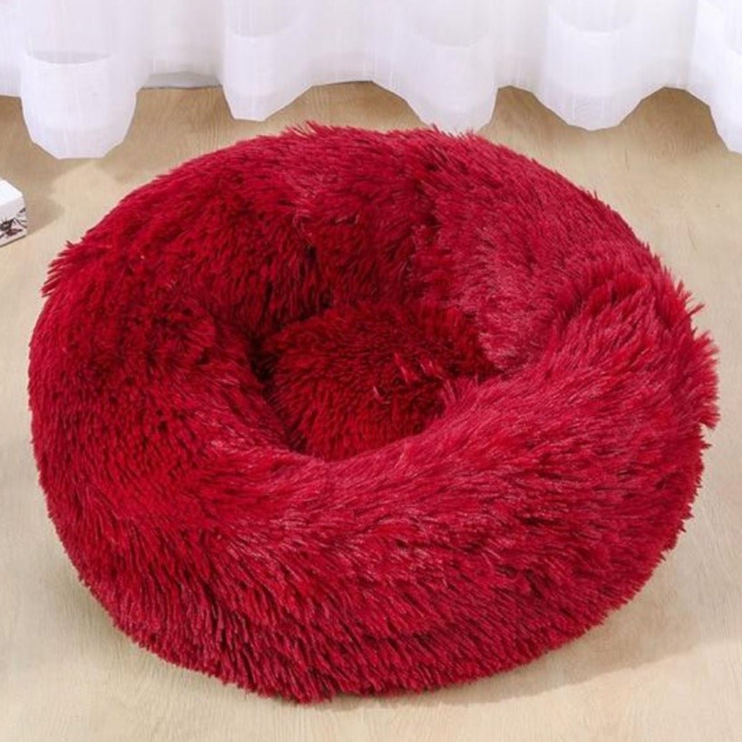 Dog Cat Soft Fluffy Calming Cushion Bed - Best Buddy Store