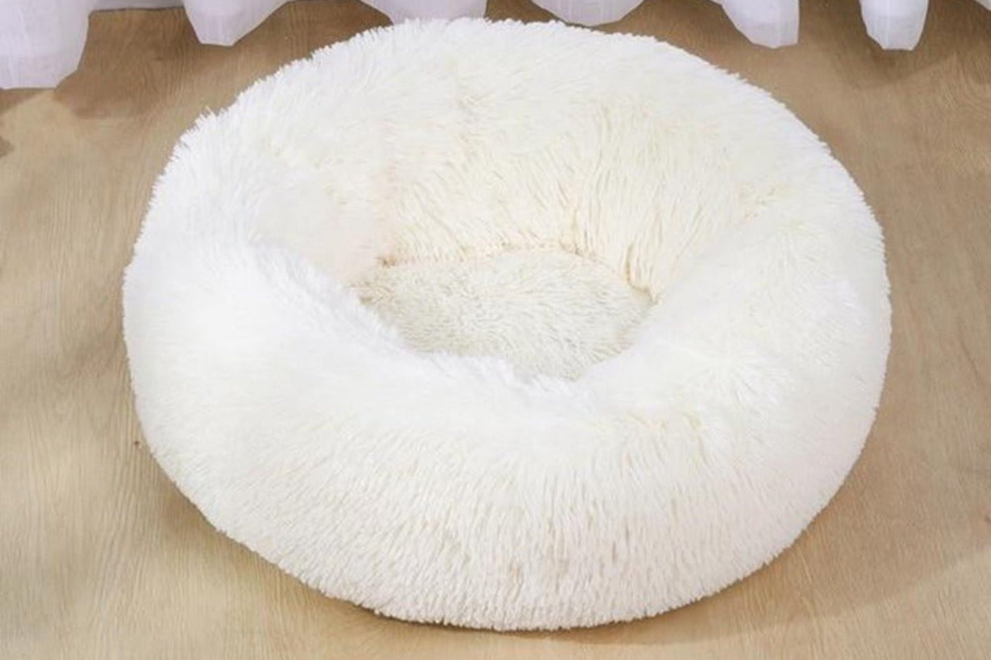 Dog Cat Soft Fluffy Calming Cushion Bed - Best Buddy Store