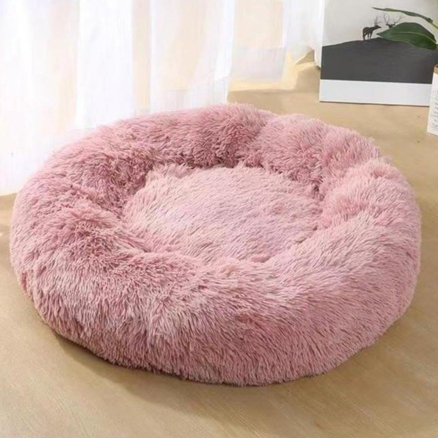 Dog Cat Soft Fluffy Calming Cushion Bed - Best Buddy Store