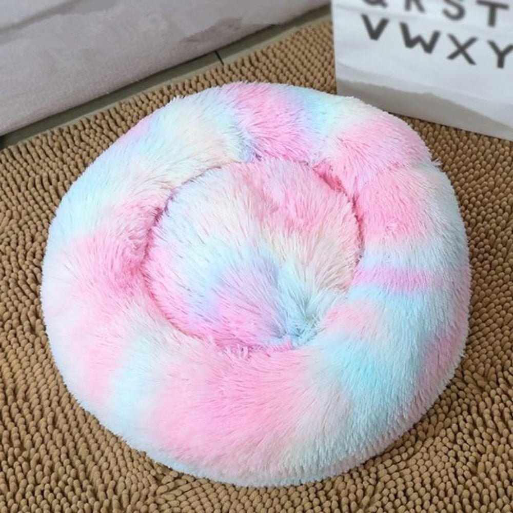 Dog Cat Soft Fluffy Calming Cushion Bed - Best Buddy Store
