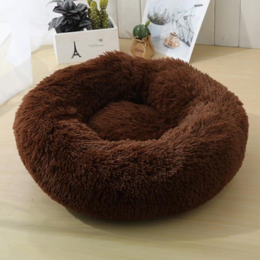 Dog Cat Soft Fluffy Calming Cushion Bed - Best Buddy Store