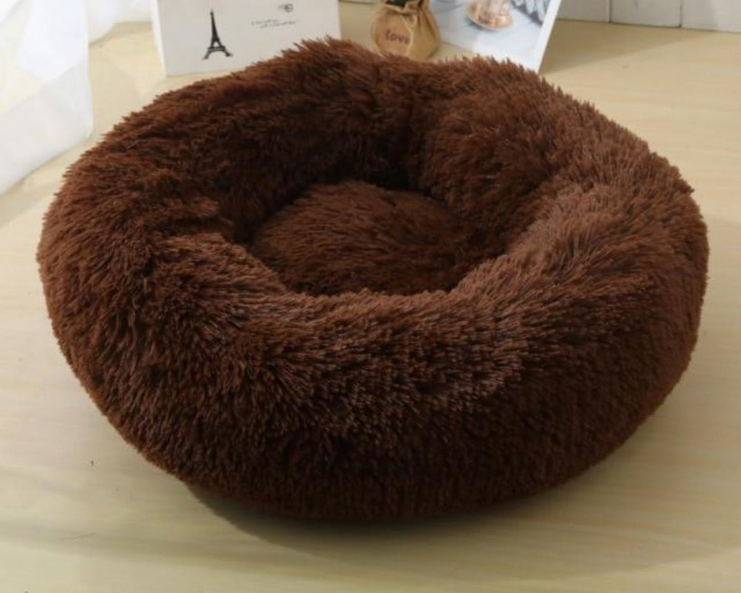 Dog Cat Soft Fluffy Calming Cushion Bed - Best Buddy Store