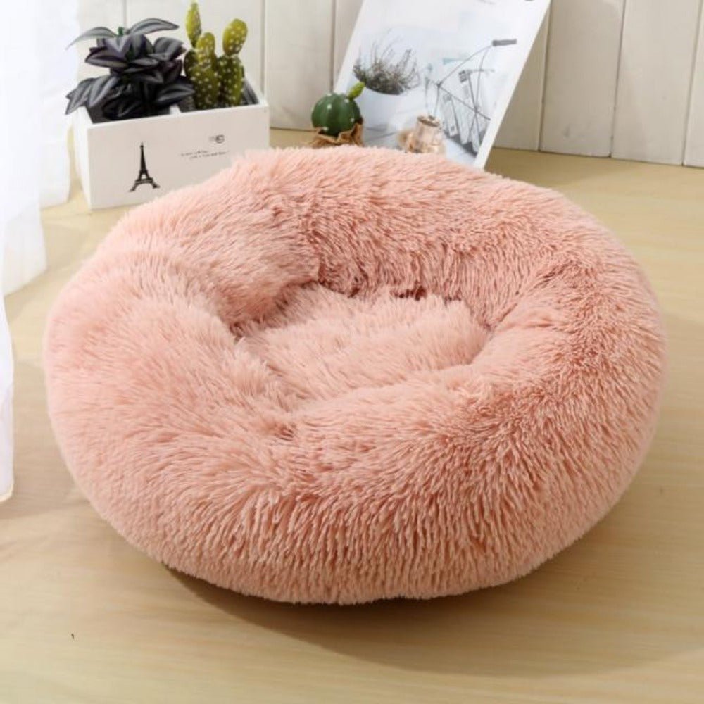 Dog Cat Soft Fluffy Calming Cushion Bed - Best Buddy Store