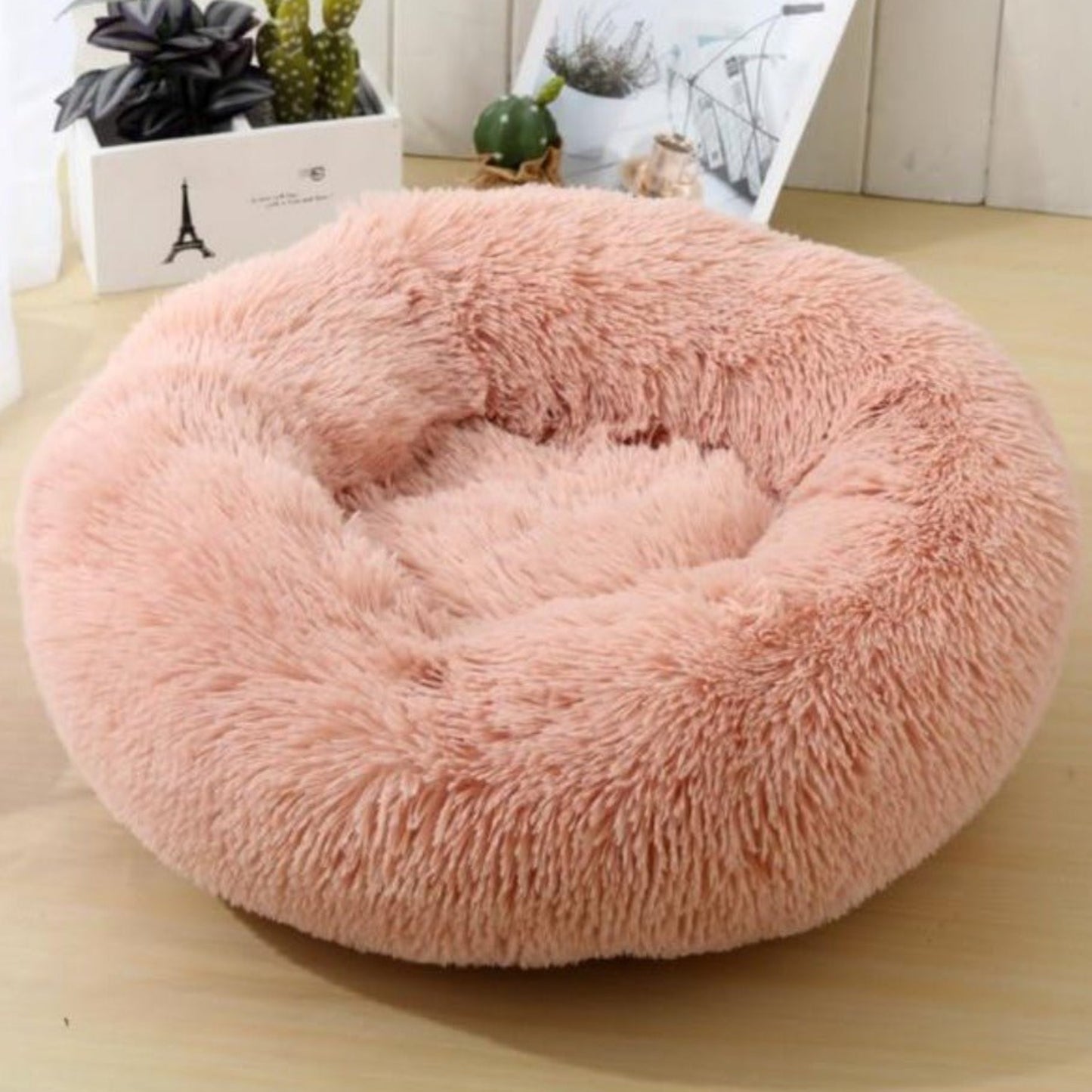Dog Cat Soft Fluffy Calming Cushion Bed - Best Buddy Store