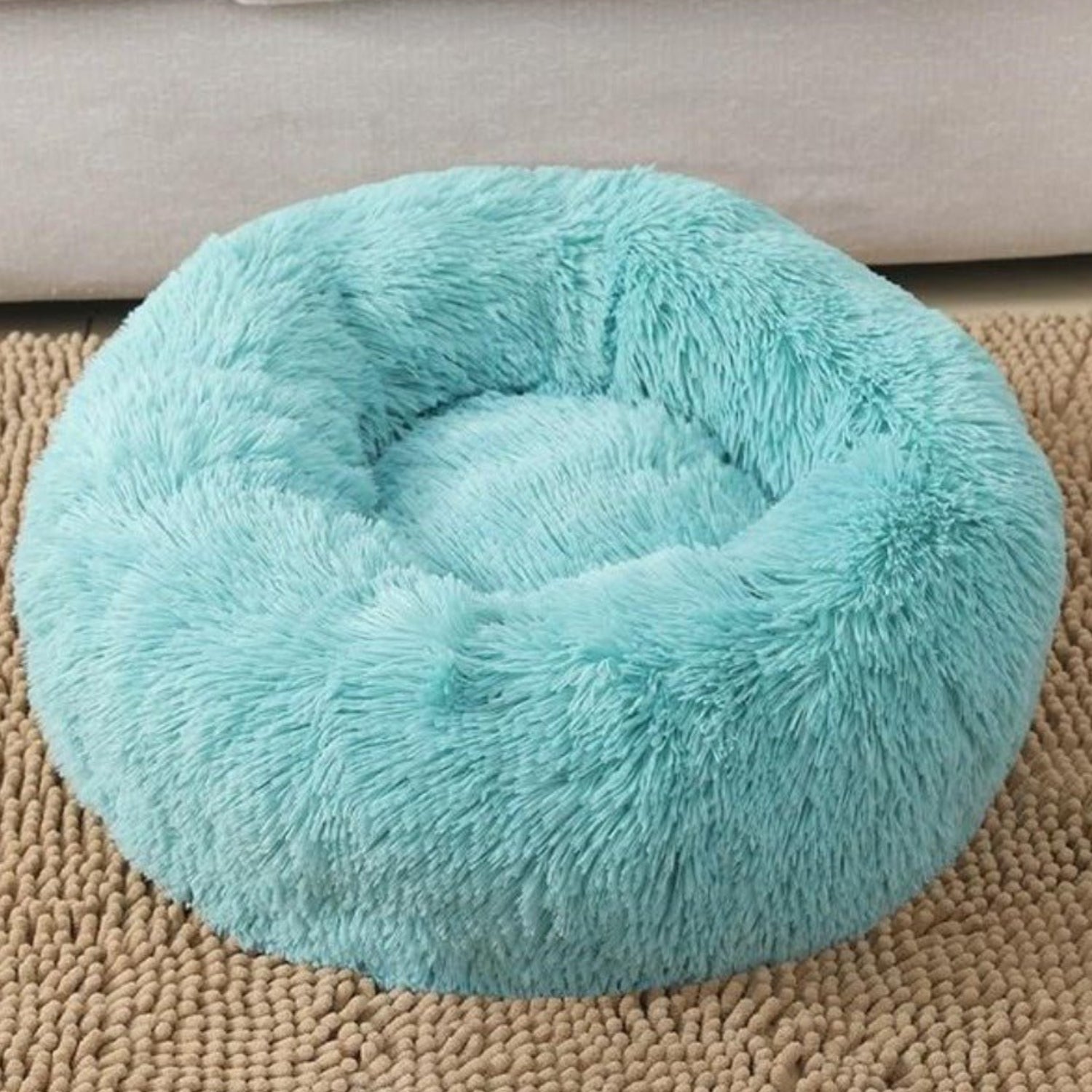 Dog Cat Soft Fluffy Calming Cushion Bed - Best Buddy Store
