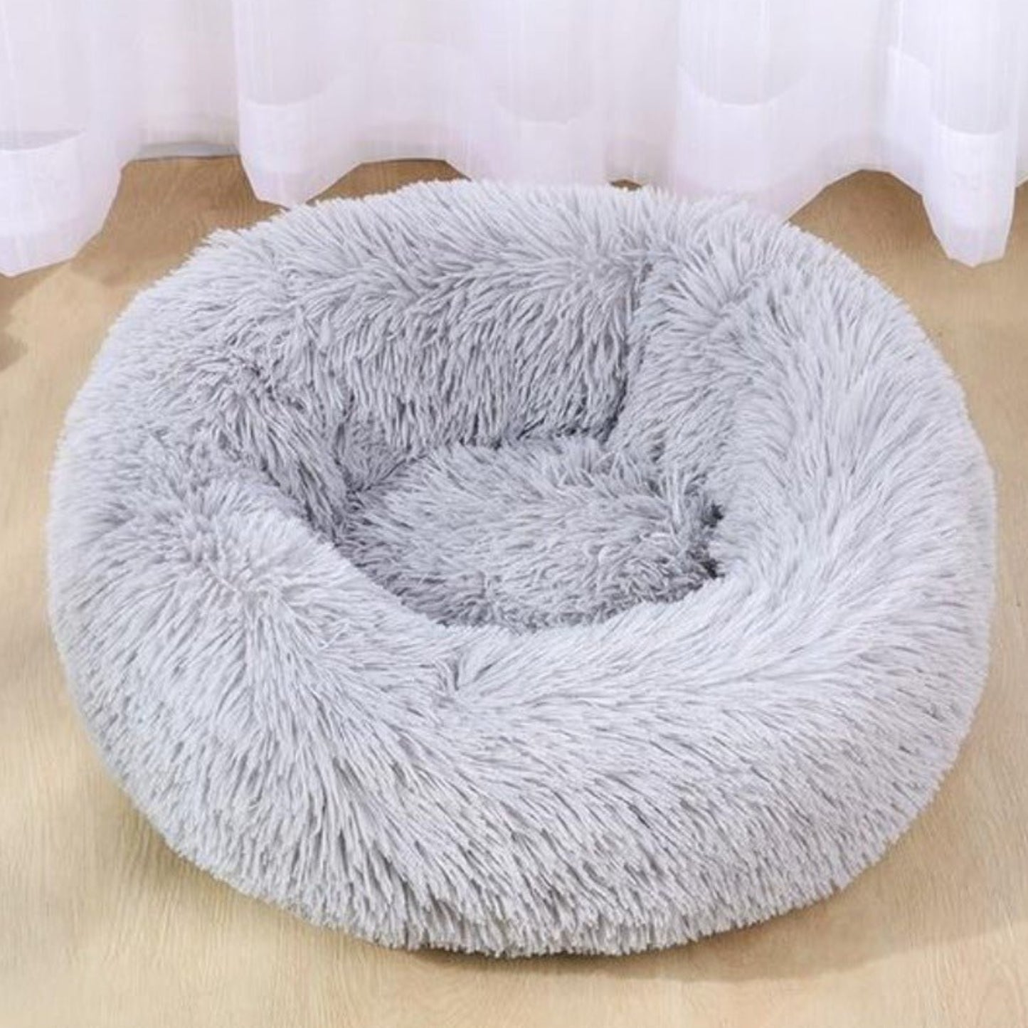 Dog Cat Soft Fluffy Calming Cushion Bed - Best Buddy Store
