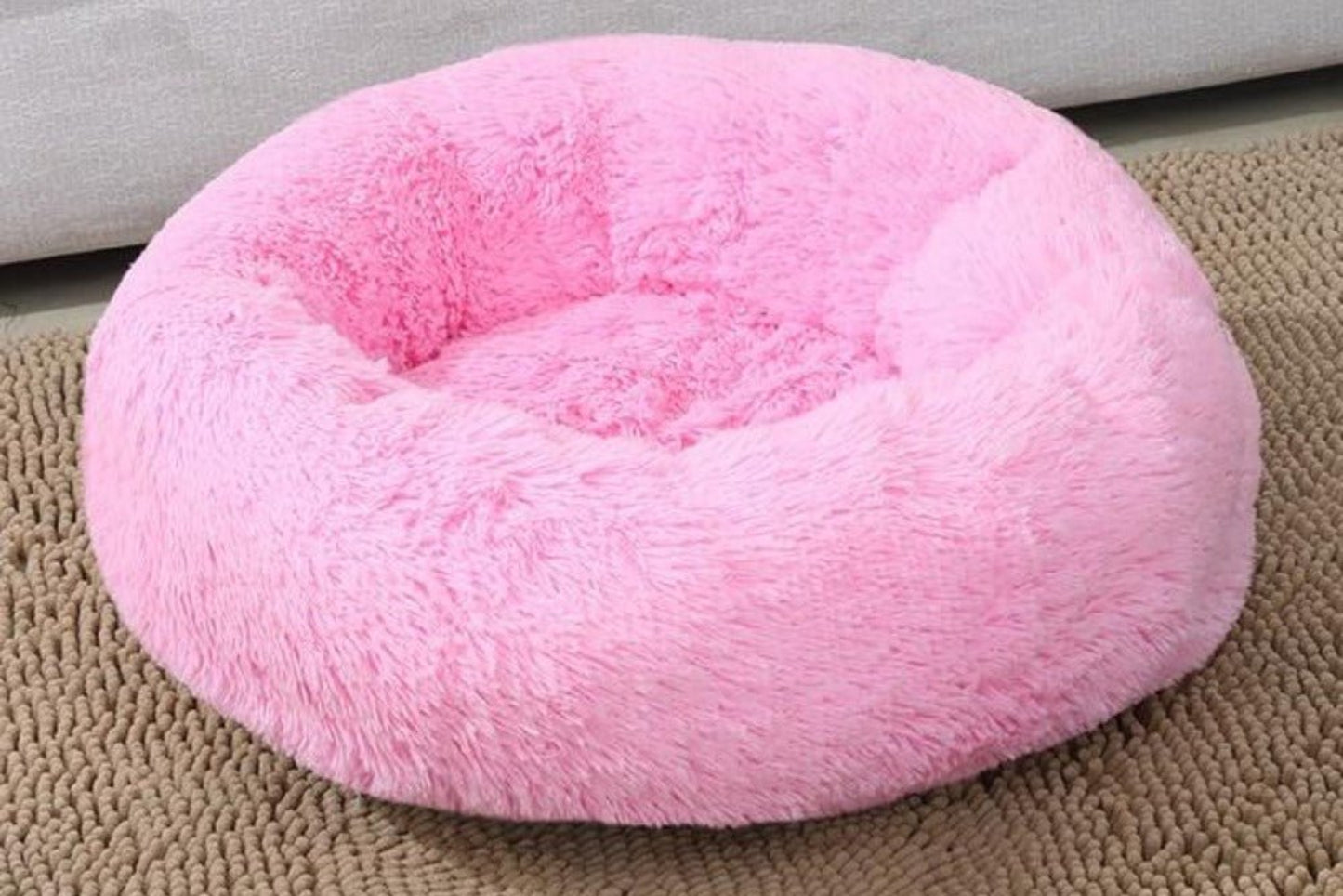 Dog Cat Soft Fluffy Calming Cushion Bed - Best Buddy Store