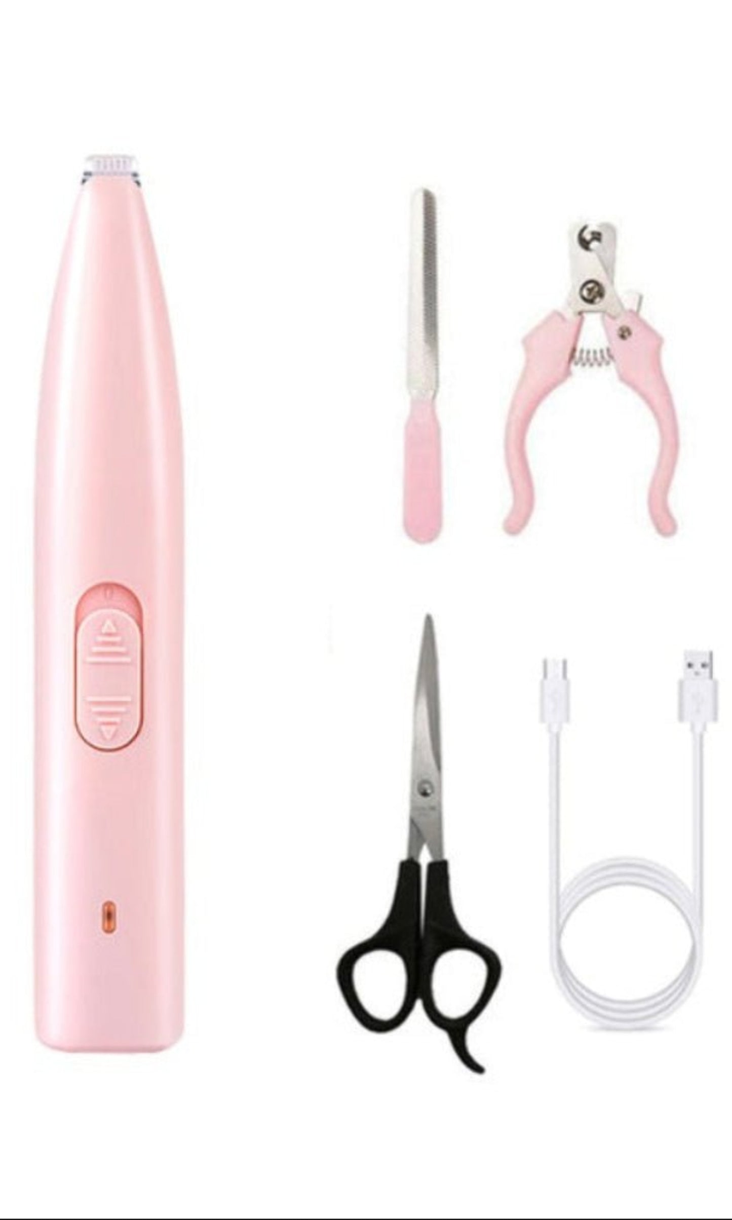 Dog Grooming Clipper Cordless Low Noise Electric Trimmer with LED - Best Buddy Store